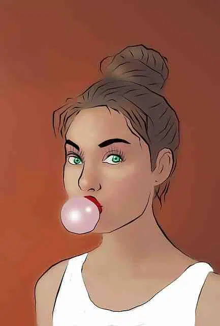 Comment enlever du chewing gum dans les cheveux ?